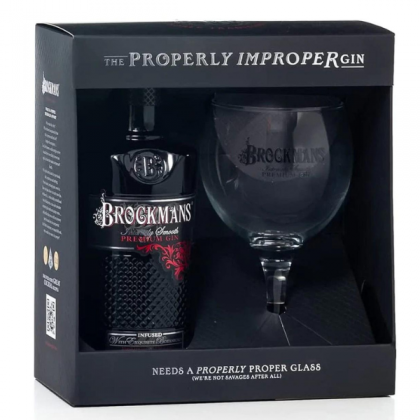 Brockmans Gin, Gift Set with Glass